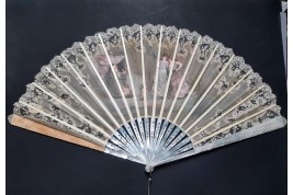 The theater of love, fan circa 1890