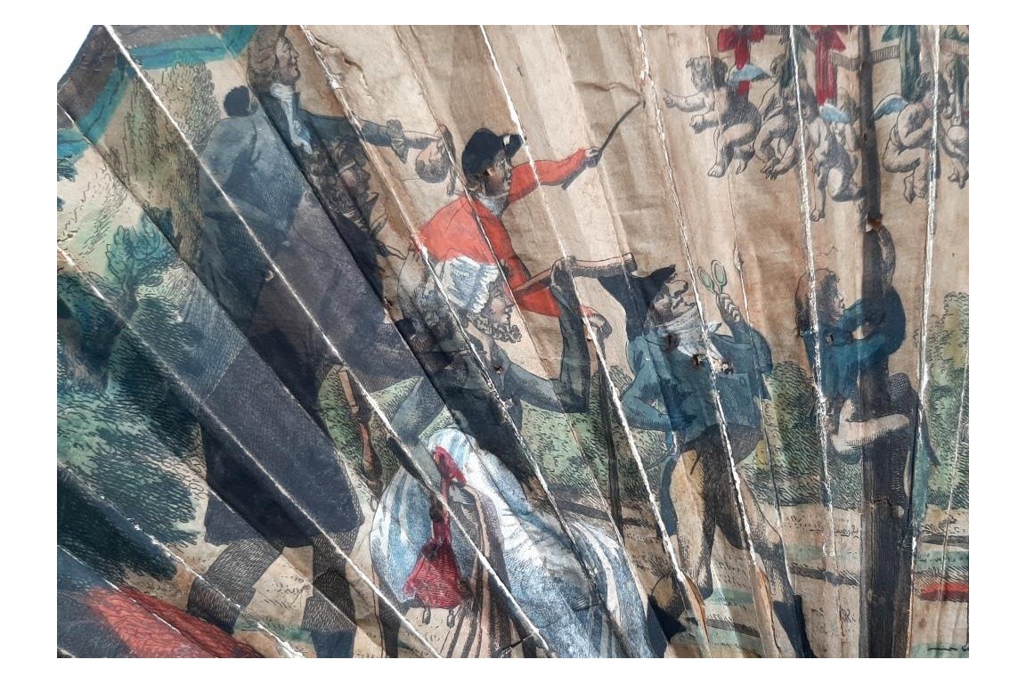 Everyone wants to catch one,  early 19th century