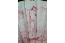 La naissance de Vénus, éventail vers 1880