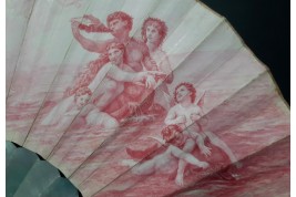 La naissance de Vénus, éventail vers 1880