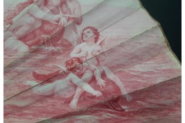 La naissance de Vénus, éventail vers 1880