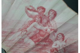 La naissance de Vénus, éventail vers 1880