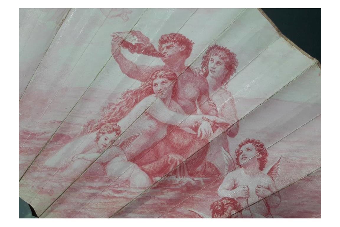 La naissance de Vénus, éventail vers 1880