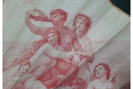 La naissance de Vénus, éventail vers 1880