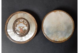 Turtledoves, snuffbox late 18th century