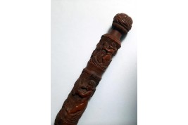 Sincere and faithful love needle case, late 18th or early 19th century