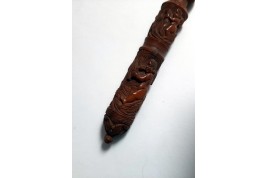 Sincere and faithful love needle case, late 18th or early 19th century