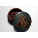 Cherubs playing in a cloud, snuffbox late 18th century