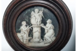 Offrandes à l’amour, miniature fin XVIII ou début XIXème
