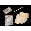 Souvenir d'amitié, dance card,  18th or 19th century