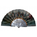 Souvenir de l'Exposition Universelle de 1855, éventail d'après Hervy pour Alexandre