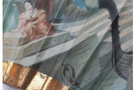 Souvenir de l'Exposition Universelle de 1855, éventail d'après Hervy pour Alexandre