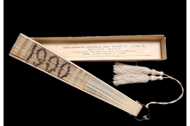 Exposition Universelle 1900, fan by Meyer Macé