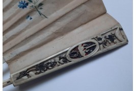 The Elegant Parisian, fan circa 1780