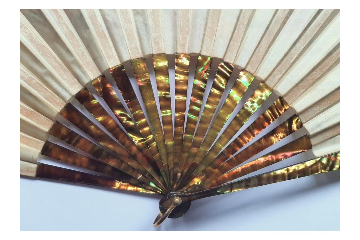 Duvelleroy celebrates Queen Marie-Antoinette, fan circa 1900