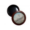 Le globe aérostatique des Tuileries, tabatière à la montgolfière, 1783
