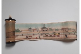 Walks on the Parisian quays. Panorama circa 1815-1825
