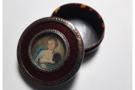 Masked, unmasked ! Automate snuffbox, late 18th century