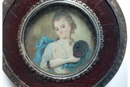 Masked, unmasked ! Automate snuffbox, late 18th century