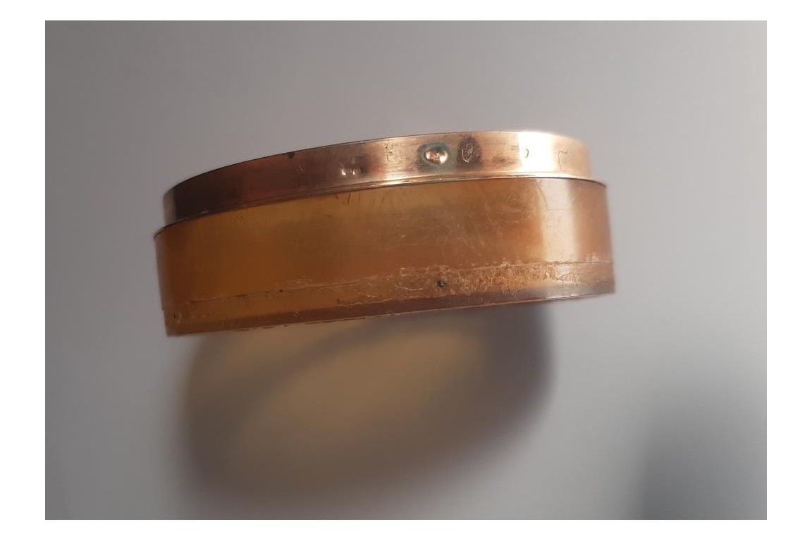 Jupiter prenant Io dans un nuage, tabatière érotique XVIIIème siècle