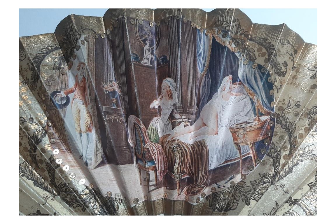 Les plaisirs de Montmartre. Éventails publicitaires pour L'Abbaye Albert, vers 1910-15