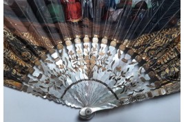 The magician's house. Fan circa 1830-35