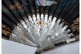 The magician's house. Fan circa 1830-35