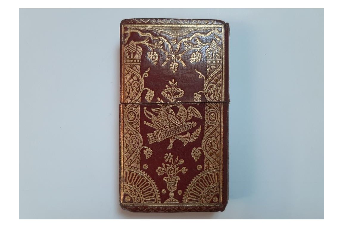 Livret de senteur, nécessaire à odeur,  XVIIIème siècle
