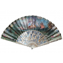 Majestic water gods, fan circa 1750-60