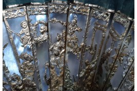 Majestic water gods, fan circa 1750-60