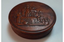 Joan of Arc at the stake, snuffbox early 19th century
