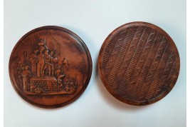 Joan of Arc at the stake, snuffbox early 19th century