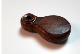 See, smell, taste. Snuffbox lorgnette, late 18th/early 19th century