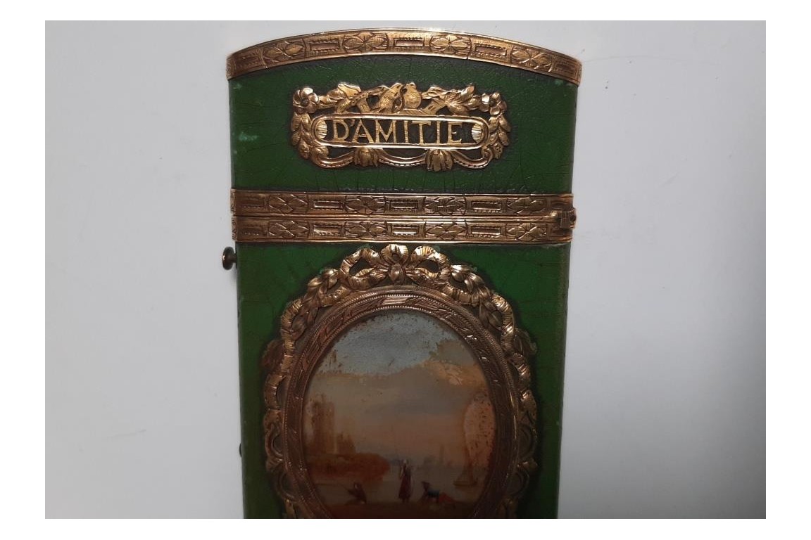 Souvenir d'amitié, carnet de bal XVIIIème siècle
