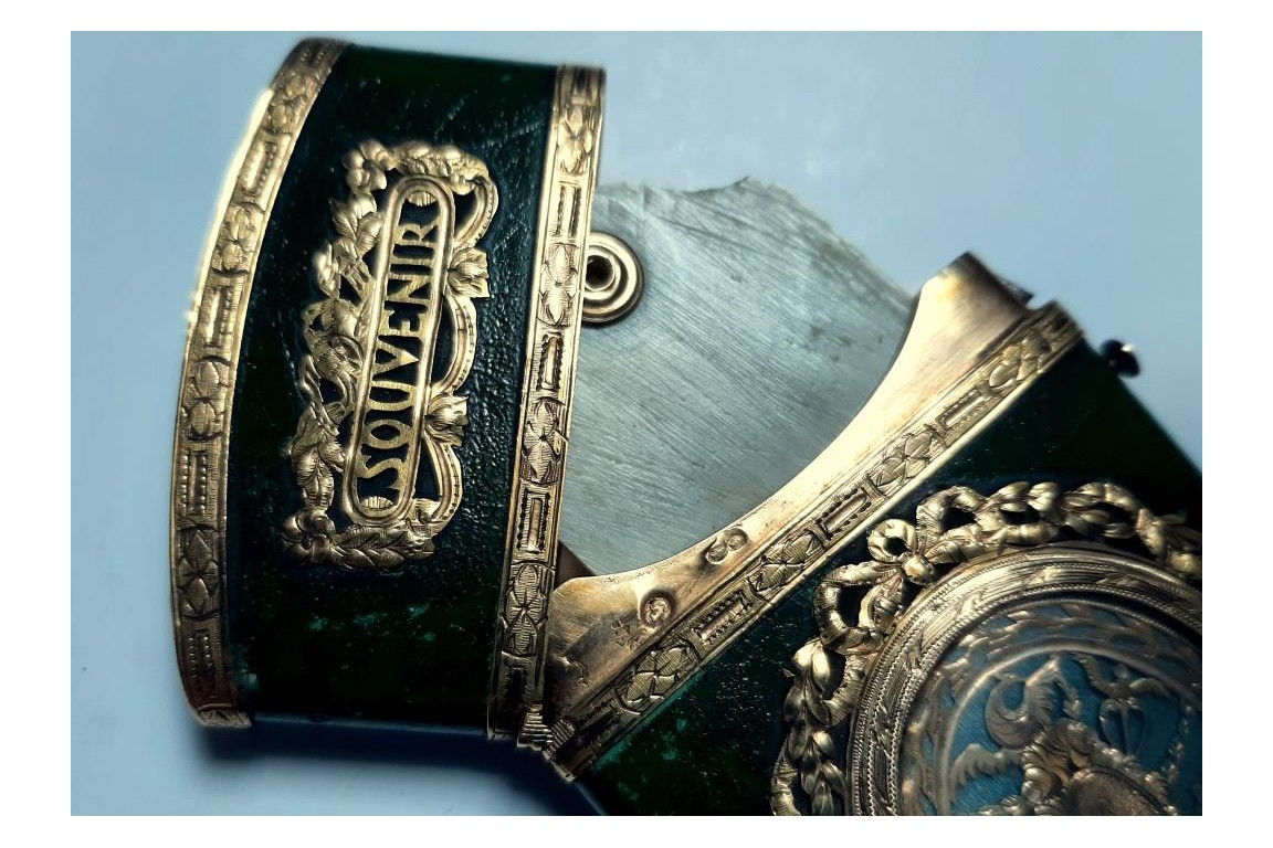 Souvenir d'amitié, carnet de bal XVIIIème siècle