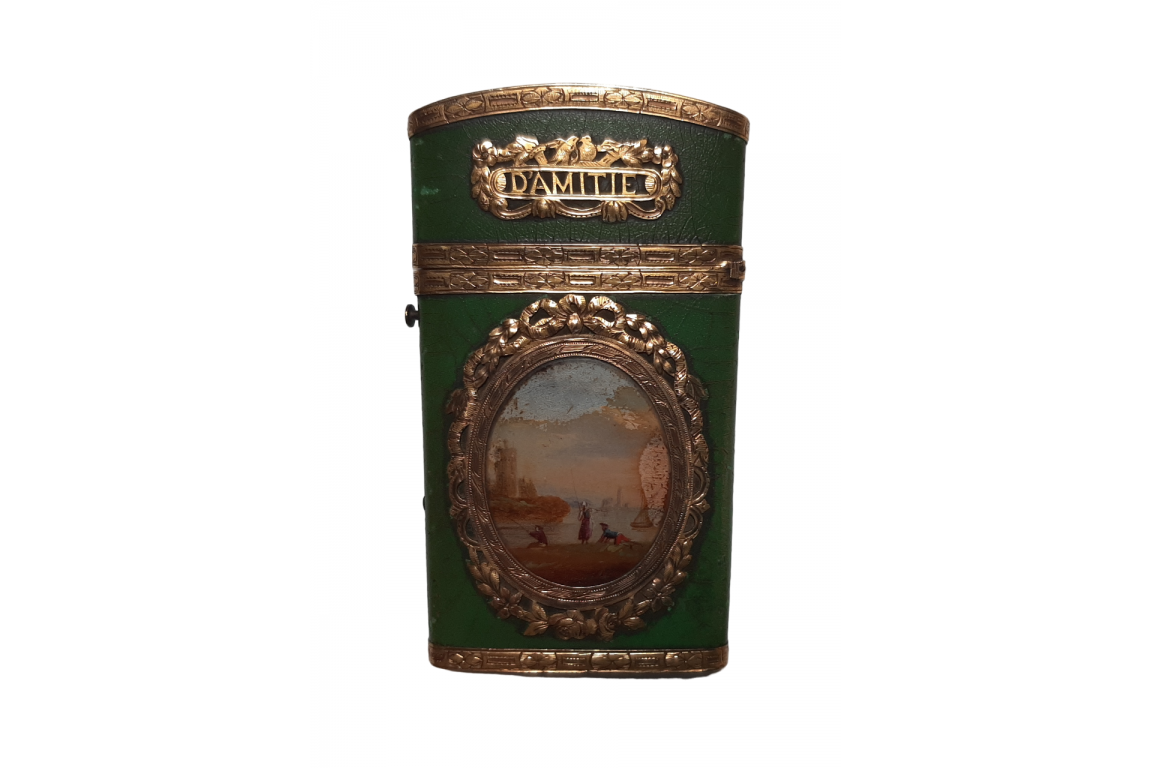 Souvenir d'amitié, carnet de bal XVIIIème siècle