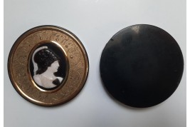 Minerve en guerrière. Tabatière du Grand Tour, Italie, vers 1800-1820