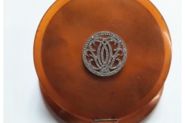 Précieux poudrier, période Art Déco