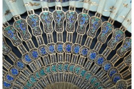 Compagnies des Indes, chinese fan, circa 1800-1820