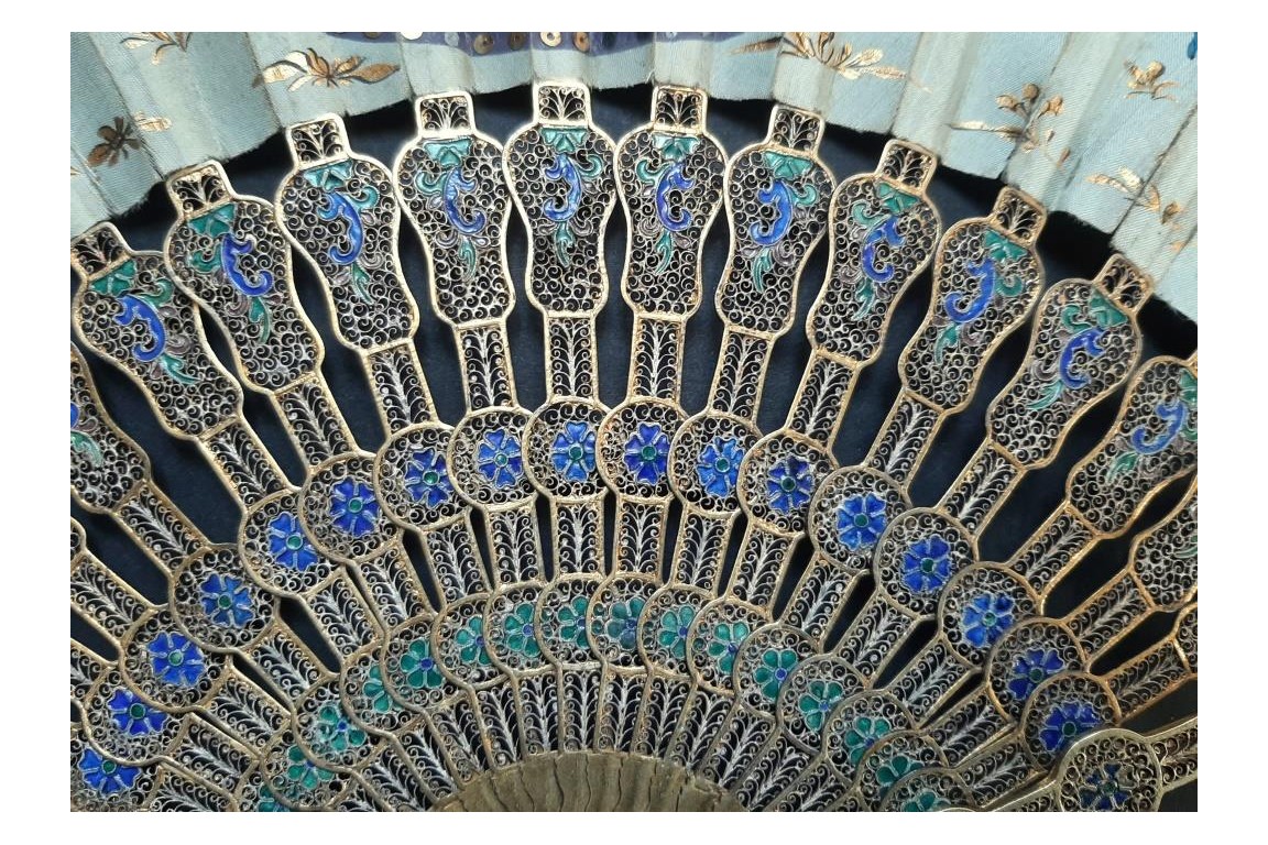 Compagnies des Indes, chinese fan, circa 1800-1820