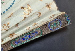 Compagnies des Indes, chinese fan, circa 1800-1820