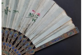 Compagnies des Indes, chinese fan, circa 1800-1820