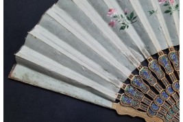 Compagnies des Indes, chinese fan, circa 1800-1820