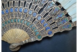 Compagnies des Indes, chinese fan, circa 1800-1820