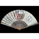 Compagnies des Indes, chinese fan, circa 1800-1820
