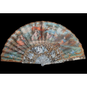 Flower of love, fan circa 1750-60