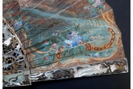 Les fleurs de l'amour, éventail vers 1750-60