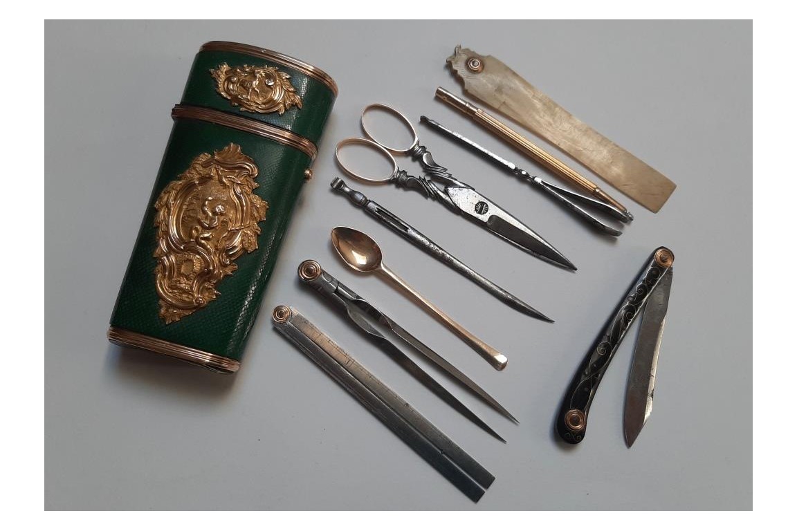 Nécessaire de voyage, XVIIIeme siècle