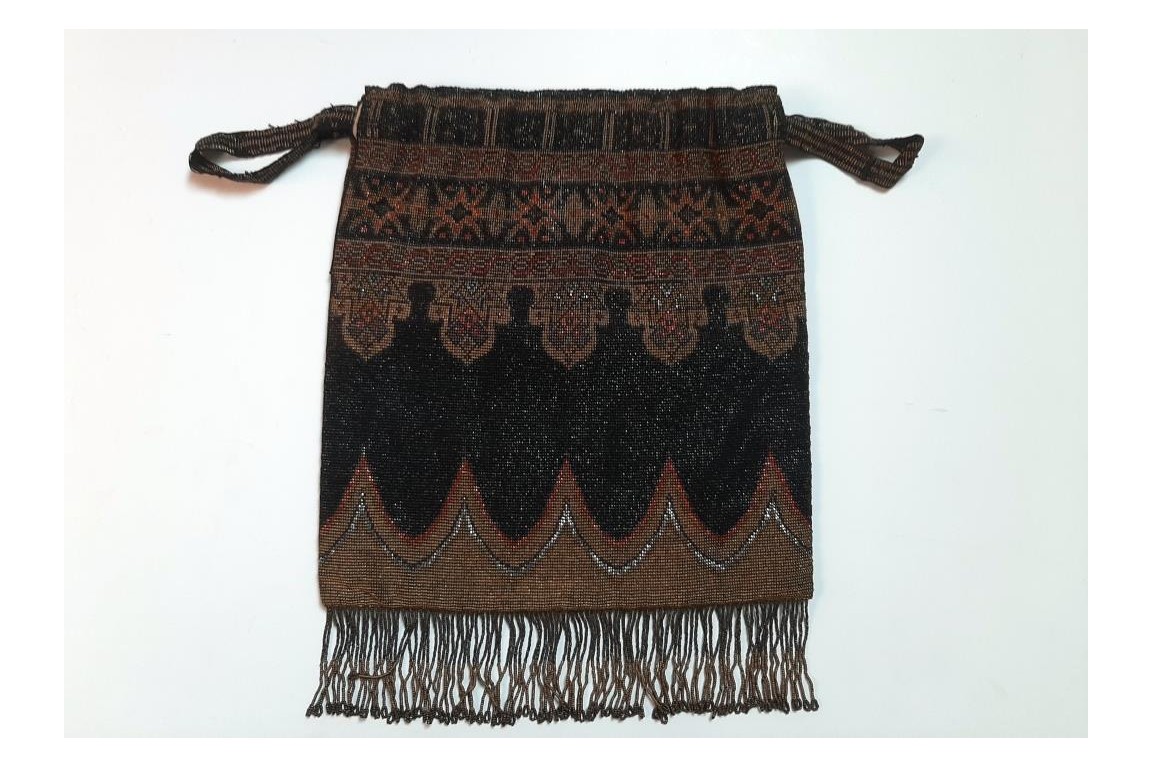 Bead purse, period Belle Epoque
