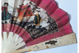 Madama Butterfly. Early 20th century fan